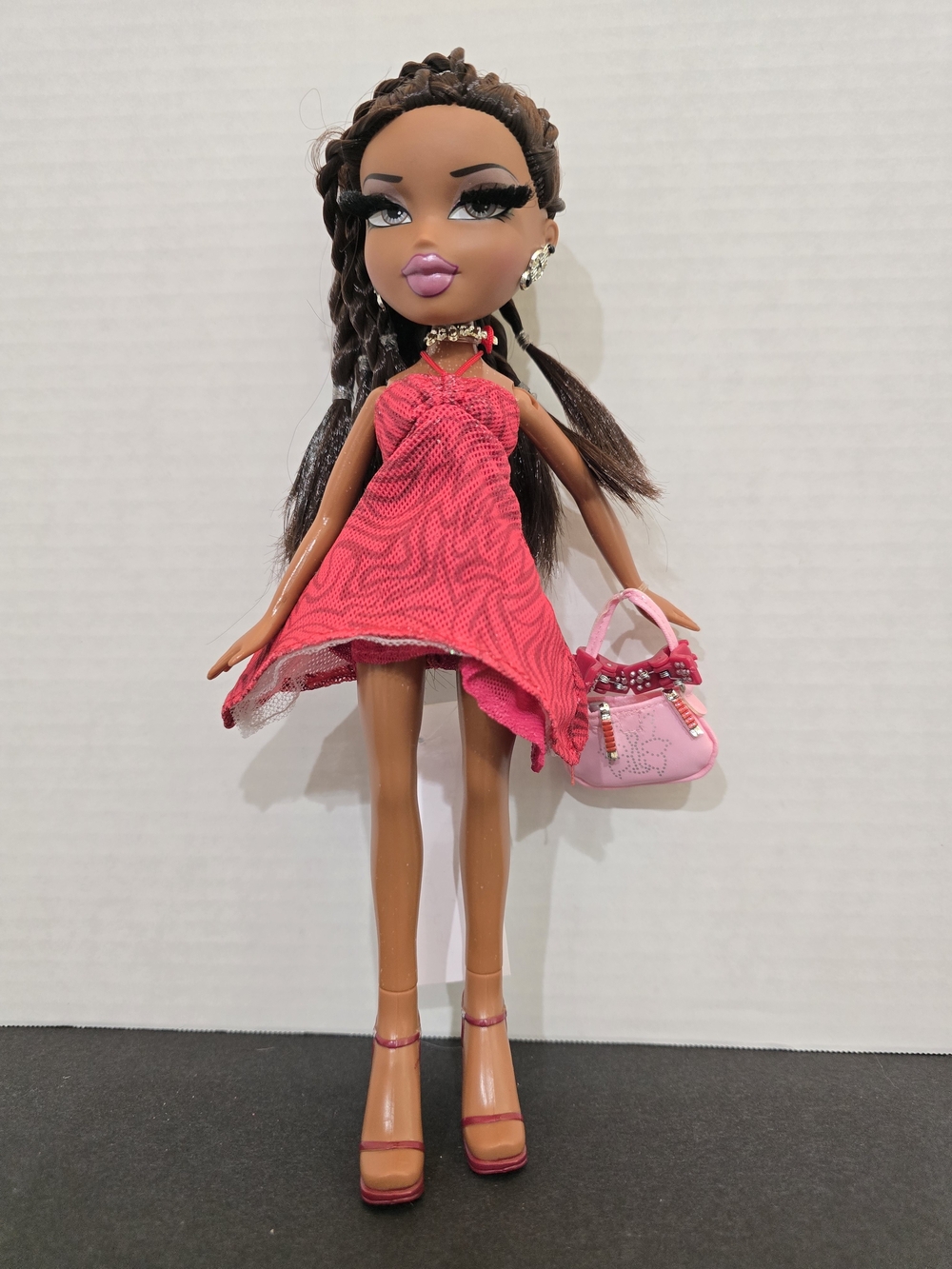 Bratz Girls Nite Out Sasha 2004 - Doll And Purse